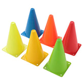 Kuber Industries Sports Agility Training Ground Marker Cone Pack of 6 (Multicolor)